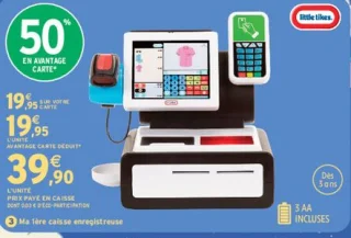 Ma 1ère caisse enregistreuse Little Tikes
