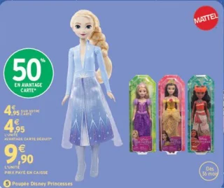Poupée Disney Princesses Mattel
