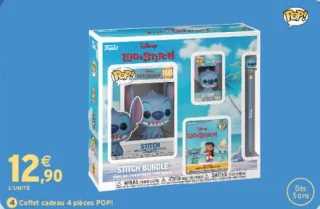 Coffret cadeau 4 pièces POP! Funko Disney Lilo & Stitch