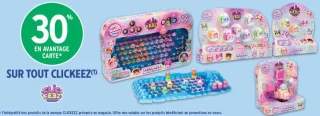 Produits de la marque Clickeez