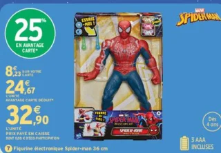 Figurine électronique Spider-man 36 cm Spider-Man