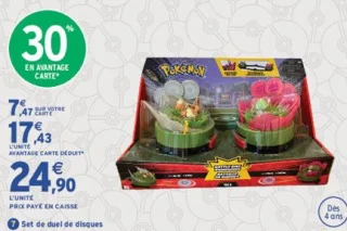 Set de duel de disques Pokémon