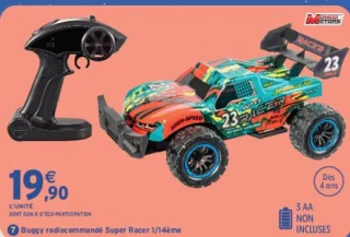 Buggy radiocommandé Super Racer 1/14ème Mondo Motors