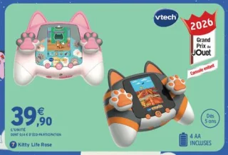 Console enfant Kitty Life Rose VTech