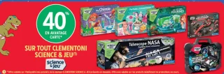 Gamme Clementoni Science & Jeu
