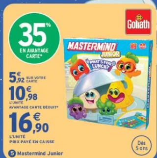 Mastermind Junior Goliath