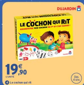 Le cochon qui rit DUJARDIN