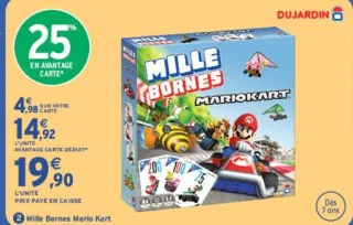 Mille Bornes Mario Kart DUJARDIN