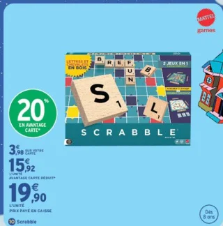 Scrabble Mattel Games
