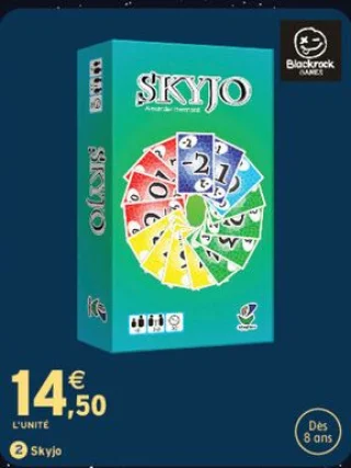 Jeu de cartes Skyjo Blackrock Games