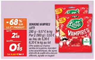 Bonbons  vampires