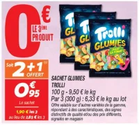 Sachet glumies 