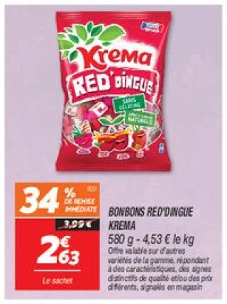 Bonbons red'dingue