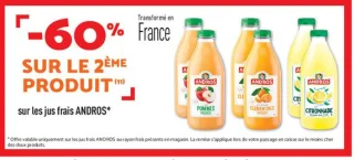 Sur les jus frais andros