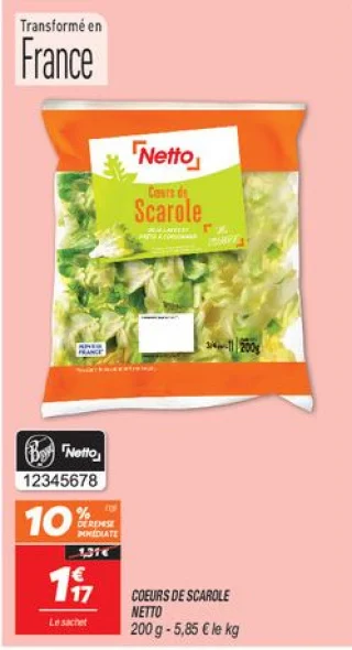 Coeurs de scarole 