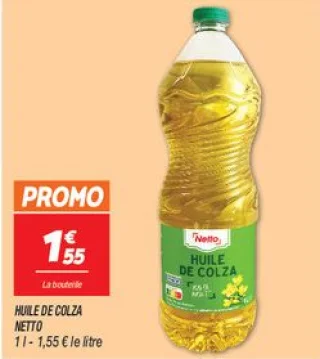 Huile de colza 