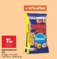 Monster munch salé
