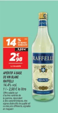 Apéritif à base de vin blanc 