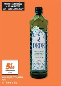 Huile d'olive extra vierge 