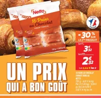 16 pains au chocolat format familial 