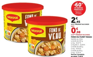 Fond ou fumet Maggi