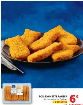 Poissonnette panée
