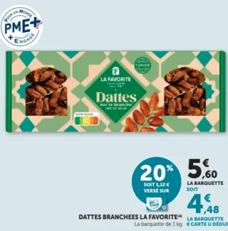 Dattes branchées La Favorite