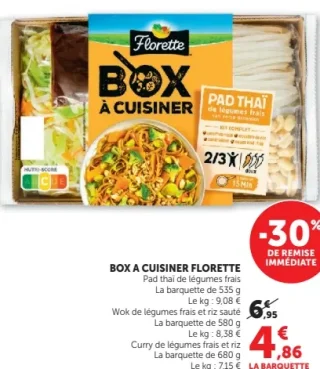 Box à cuisiner Florette