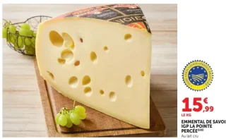 EMMENTAL DE SAVOIE IGP LA POINTE PERCÉE