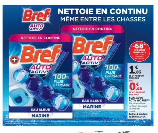 Nettoyant WC Bloc Auto Activ' Bref