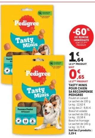 Tasty Minis pour chien Pedigree