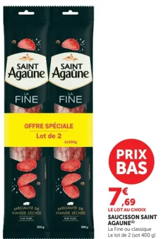 Saucisson Saint Agaune