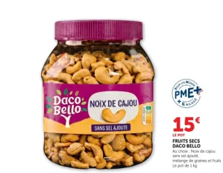 Fruits secs Daco Bello Noix de cajou