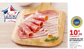 Jambon sec IGP de l'Ardèche