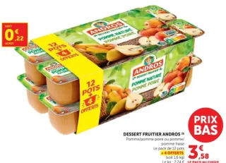 Dessert fruitier Andros
