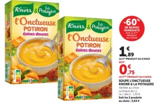 Soupe L'Onctueuse Knorr & La Potagère