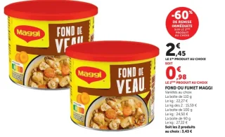 Fond ou fumet Maggi