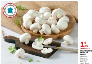 Champignon blanc de Paris