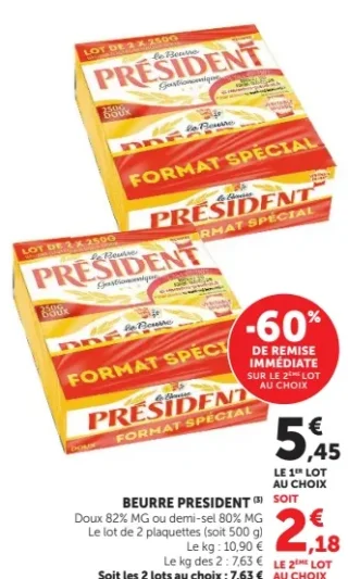 Beurre Président