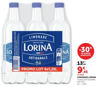 Limonade artisanale Lorina