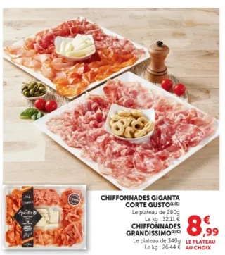 Chiffonnades Giganta Corte Gusto ou Chiffonnades Grandissimo