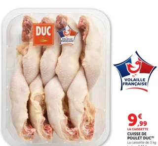 Cuisse de poulet Duc