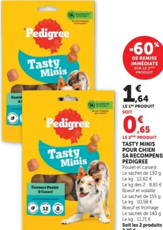 Tasty Minis pour chien Pedigree