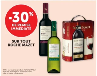 Gamme de vins Roche Mazet