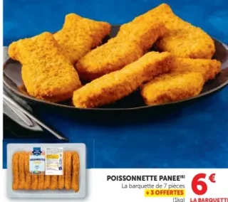 Poissonnette panée