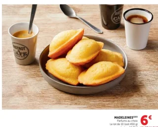 MADELEINES Parfums au choix