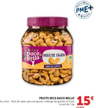 Fruits secs Daco Bello