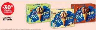 Glaces en cône Extrême Nestlé