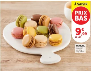 Macarons assortis