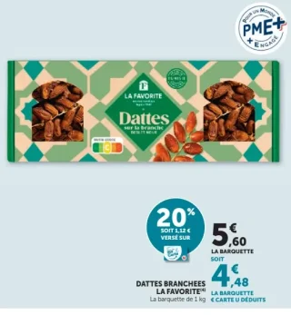 Dattes branchées La Favorite